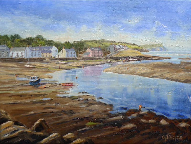 Newport Pembrokeshire West Wales Painting